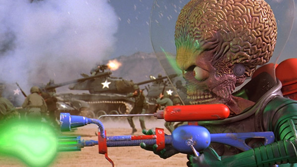 Mars Attacks Blu-ray Review Mars Attacks Blu-ray Review