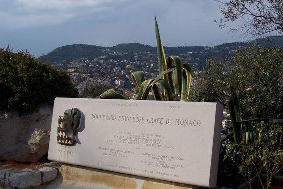 Grace Kelly Crash Site Memorial
