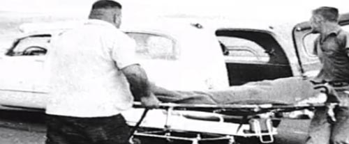 James Dean in ambulance