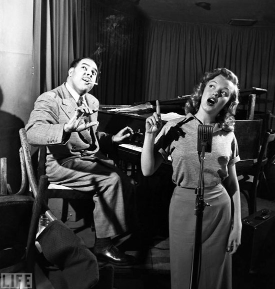 Mariyln Monroe in training Mariyln Monroe in training