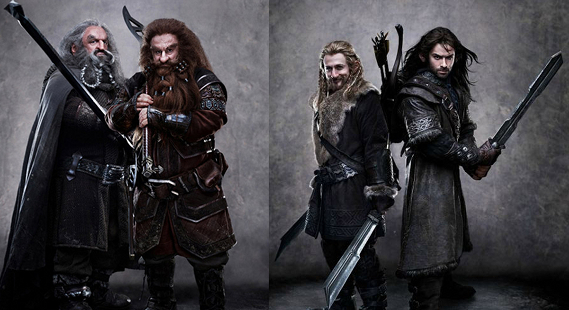 Fili and Kili - Hobbit Dwarves Fili and Kili - Hobbit Dwarves
