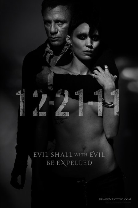 The Girl with the Dragon Tattoo NSFW poster The Girl with the Dragon Tattoo NSFW poster