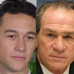 Joseph Gordon-Levitt and Tommy Lee Jones