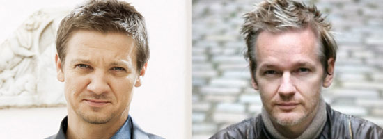 Jeremy Renner to play Julian Assange