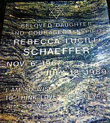 The Death of Rebecca Schaeffer