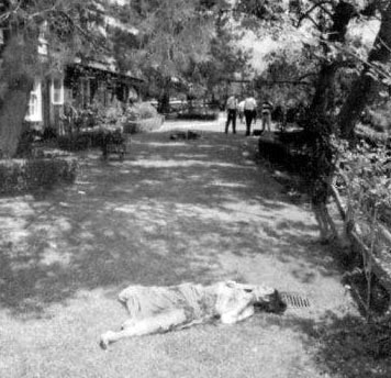 Tate crime scene photos