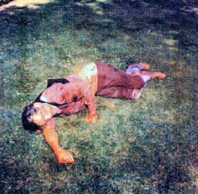 Tate crime scene photos